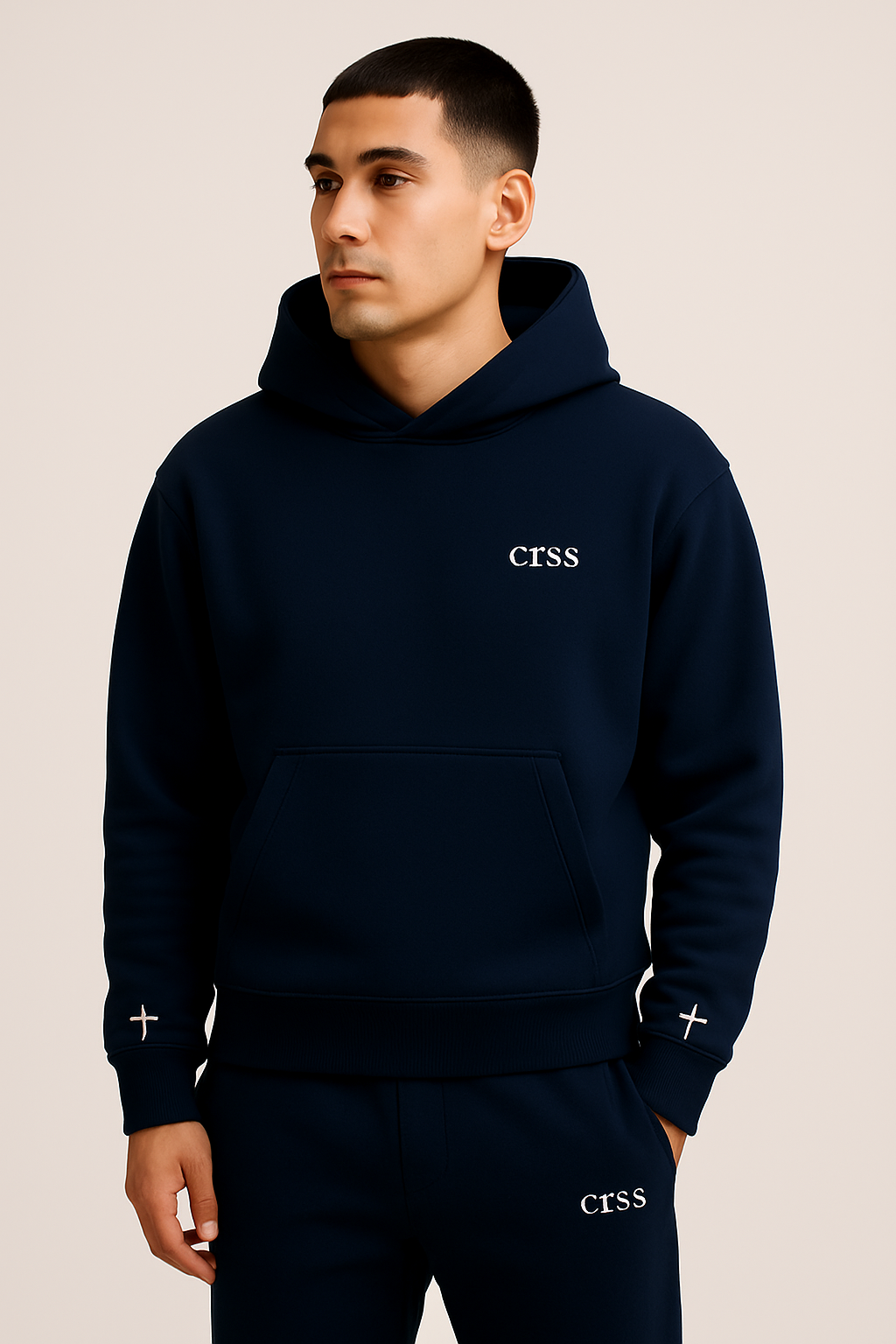 Forged Cuffed Hoodie